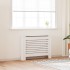 Cubierta para radiador MDF blanco 112x19x81,5