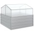 Arriate con invernadero plateado 100x100x85