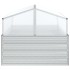 Arriate con invernadero plateado 100x100x85