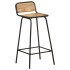Taburetes de cocina 4 unidades madera maciza de