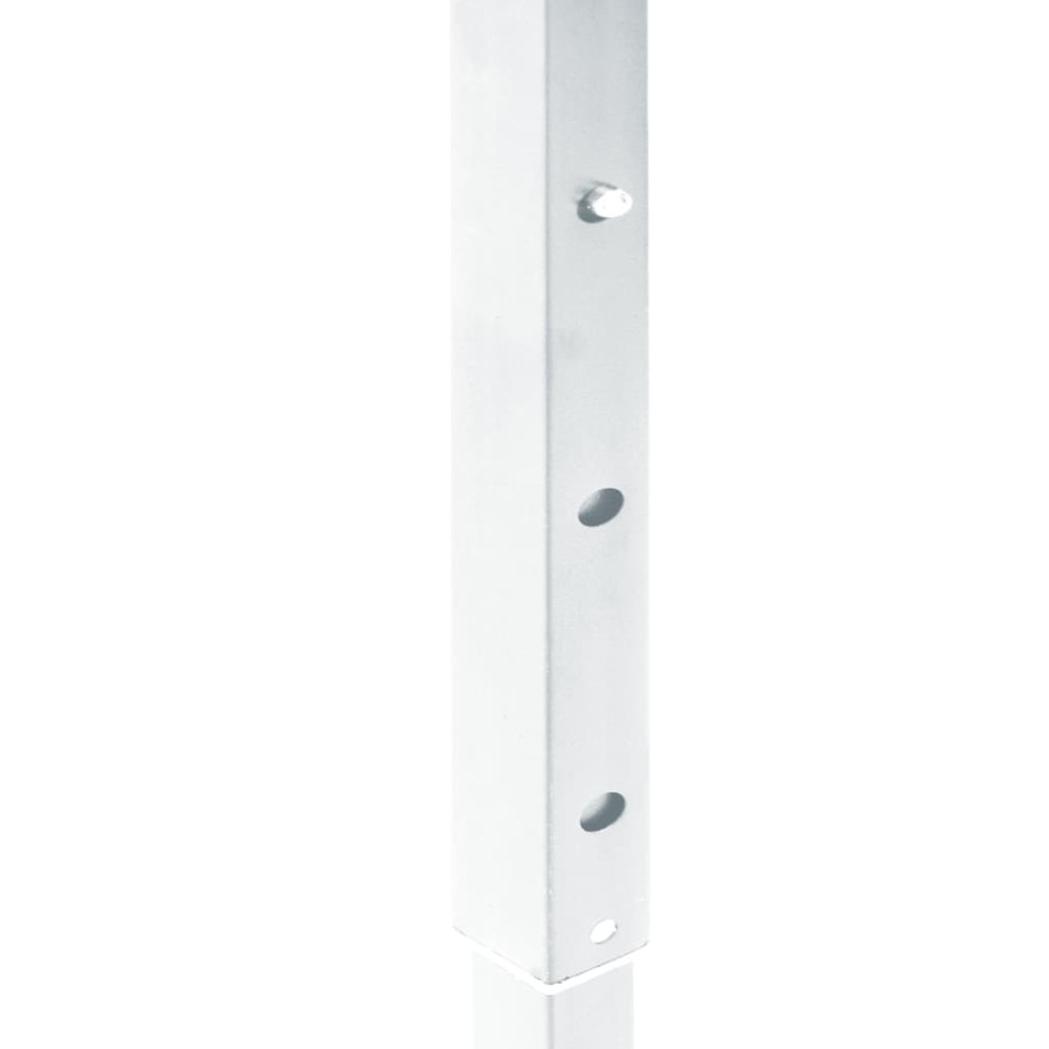 Carpa para fiestas plegable con paredes laterales blanca 2x2