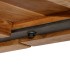 Mesa alta de bar teca maciza reciclada 150x70x106