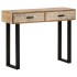 Mesa consola de madera maciza de mango 100x30x75
