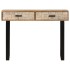 Mesa consola de madera maciza de mango 100x30x75