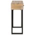 Mesa consola de madera maciza de mango 100x30x75