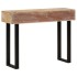 Mesa consola de madera maciza de mango 100x30x75