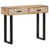 Mesa consola de madera maciza de mango 100x30x75