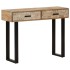 Mesa consola de madera maciza de mango 100x30x75