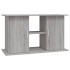 Soporte para acuario madera ingeniería gris Sonoma 101x41x58