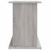 Soporte para acuario madera ingeniería gris Sonoma 101x41x58