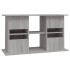 Soporte para acuario madera ingeniería gris Sonoma 101x41x58