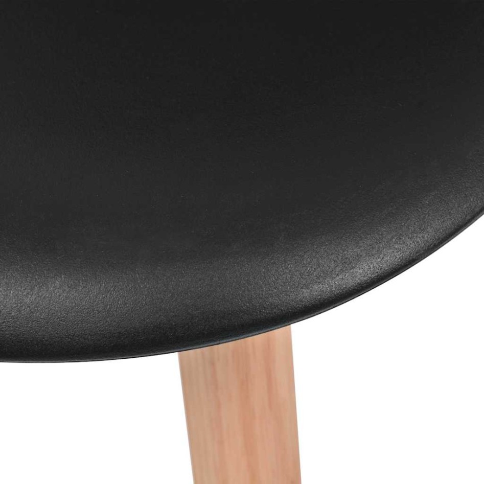 Sillas de comedor 6 unidades plástico