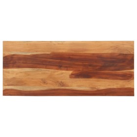 Tablero de mesa madera maciza de acacia 140x60x(2,5-2,7)