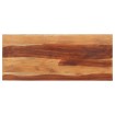 Tablero de mesa madera maciza de acacia 140x60x(2,5-2,7) cm