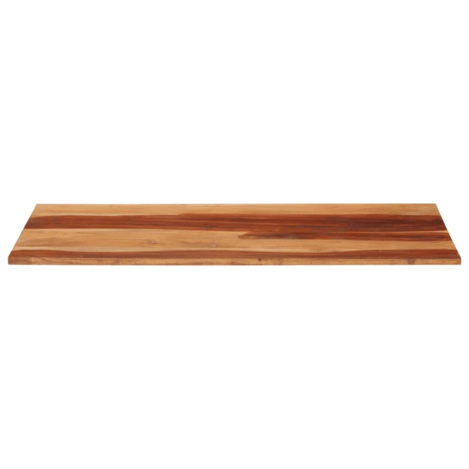 Tablero de mesa madera maciza de acacia 140x60x(2,5-2,7)