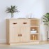 Aparador de madera maciza de pino 98,5x40x75