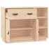 Aparador de madera maciza de pino 98,5x40x75