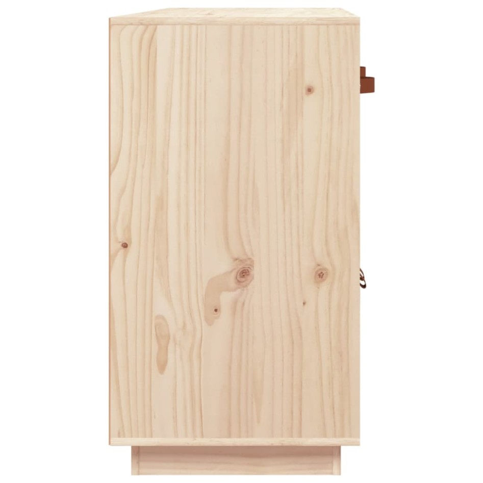 Aparador de madera maciza de pino 98,5x40x75