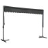 Toldo de pie independiente gris antracita 400x300