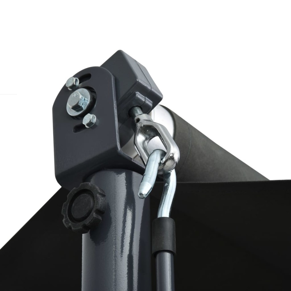 Toldo de pie independiente gris antracita 400x300