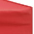 Carpa para fiestas plegable con paredes laterales rojo 3x3