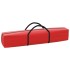 Carpa para fiestas plegable con paredes laterales rojo 3x3