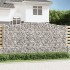 Cesta gaviones forma arco hierro galvanizado 400x30x200/220
