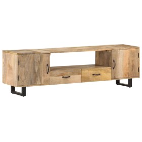 Mueble para la TV de madera maciza de mango 160x30x45