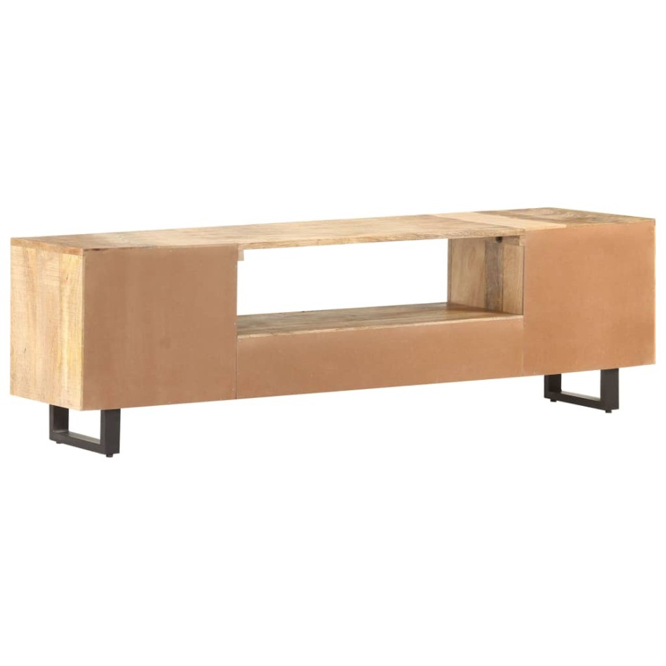 Mueble para la TV de madera maciza de mango 160x30x45