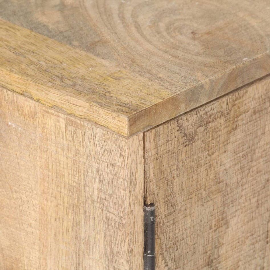Mueble para la TV de madera maciza de mango 160x30x45