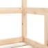 Estructura de cama para niños madera maciza de pino 70x140