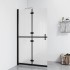Mampara de ducha plegable vidrio ESG esmerilado 70x190