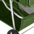 Cochecito para perros plegable tela oxford verde 80x46x98