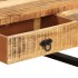 Mesa de centro de madera maciza de mango 110x50x38