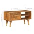 Mueble para TV de madera maciza de mango 85x35x47
