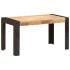 Mesa de comedor madera maciza de mango en bruto 140x70x76