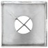 Picas de tierra 12 uds acero galvanizado plateado 8x8x91