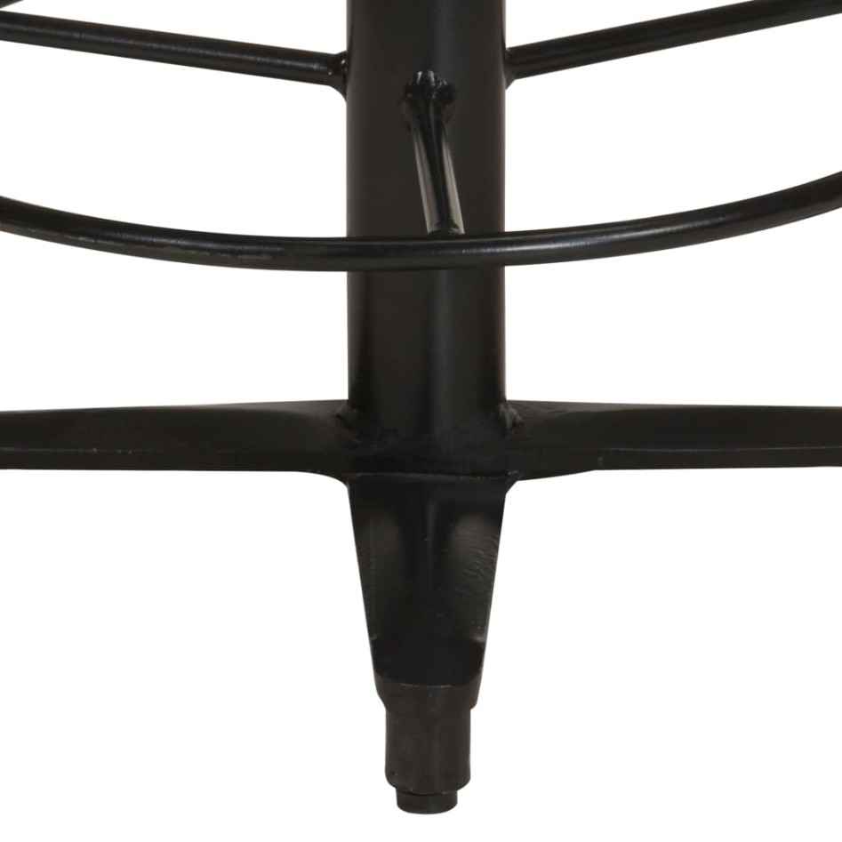 Taburetes de cocina 2 unidades madera maciza de mango 66