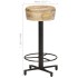 Taburetes de cocina 2 unidades madera maciza de mango 66