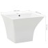 Lavabo de pared de cerámica blanco 500x450x410