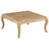 Mesa de centro de madera maciza de mango 80x80x40