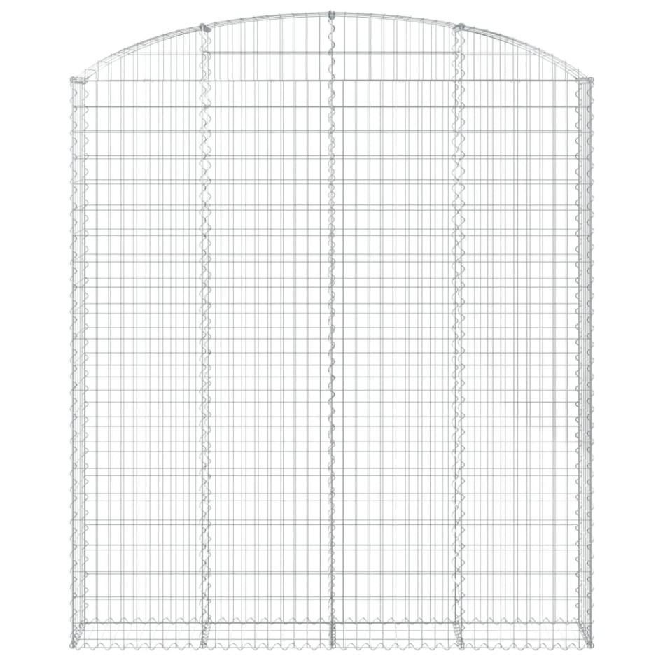 Cesta gaviones forma arco hierro galvanizado 200x30x220/240