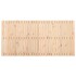 Cabecero de cama de pared madera maciza de pino 185x3x90