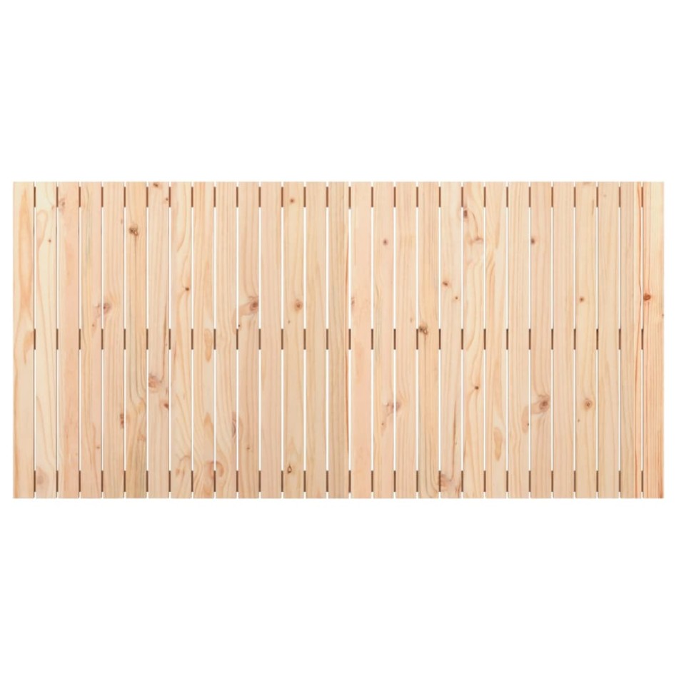 Cabecero de cama de pared madera maciza de pino 185x3x90