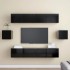 Set de muebles de salón TV 6 piezas madera ingeniería