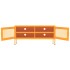 Mueble para TV de acero amarillo mostaza 105x35x50