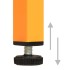 Mueble para TV de acero amarillo mostaza 105x35x50