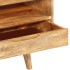 Mueble de TV madera maciza de mango 110x30x41