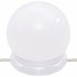 Tocador con luces LED roble Sonoma 90x42x132,5