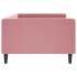Sofá cama terciopelo rosa 100x200